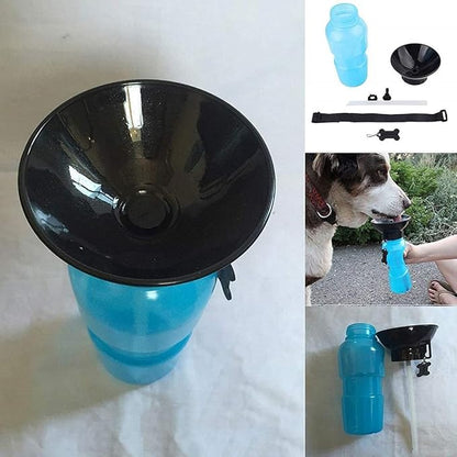 Pet Sipper Portable Aqua Fresh Water Pump Bowl Bottle Mug Cup for Pet